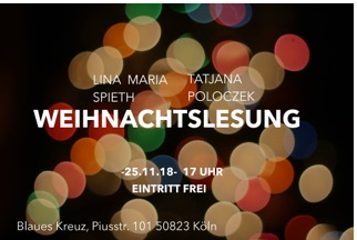 Weihnachtslesung am Sonntag 25. November 2018